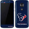 NFL Houston Texans Distressed Moto E5 Play Skin